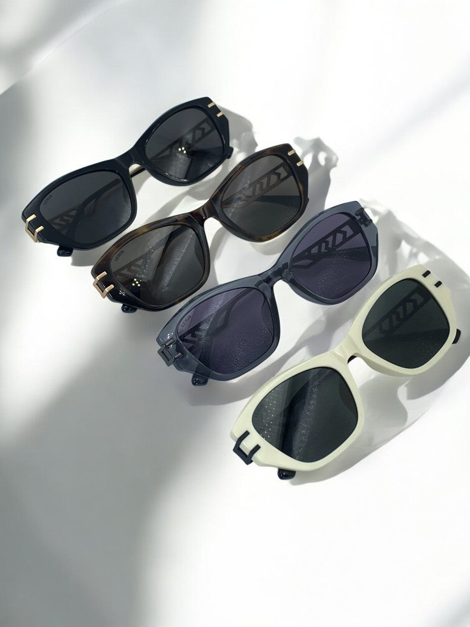 Lexus Ladies Cat Eye Sunglasses Black