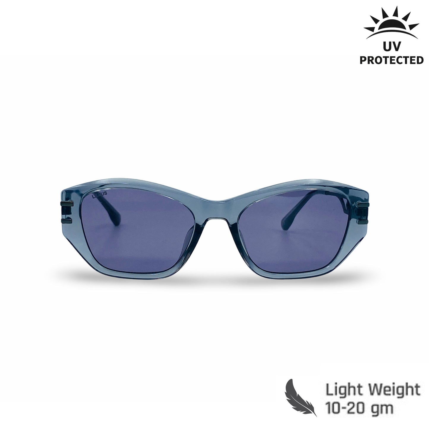 Lexus Ladies Cat Eye Sunglasses Grey