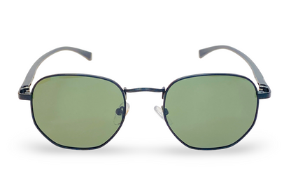 Lexus Hexagon Unisex Polarized Sunglasses Black