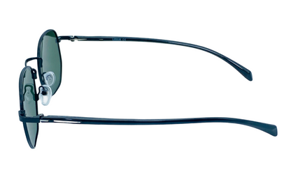 Lexus Hexagon Unisex Polarized Sunglasses Black