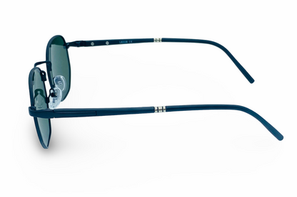 Lexus Hexagon Unisex Polarized Sunglasses Black