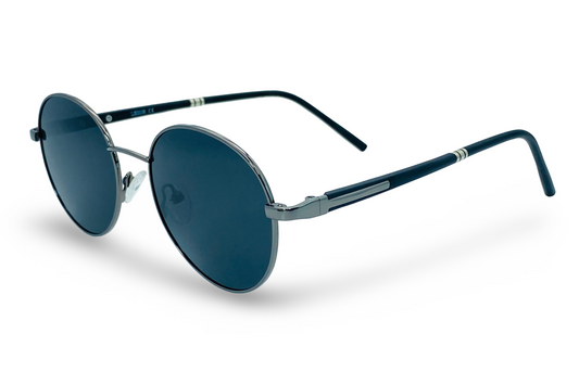 Lexus Unisex Round Polarised Sunglasses Grey