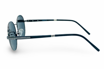 Lexus Unisex Round Polarised Sunglasses Grey