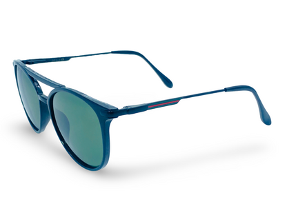 Lexus Unisex Double Bar  Polarised Sunglasses Black