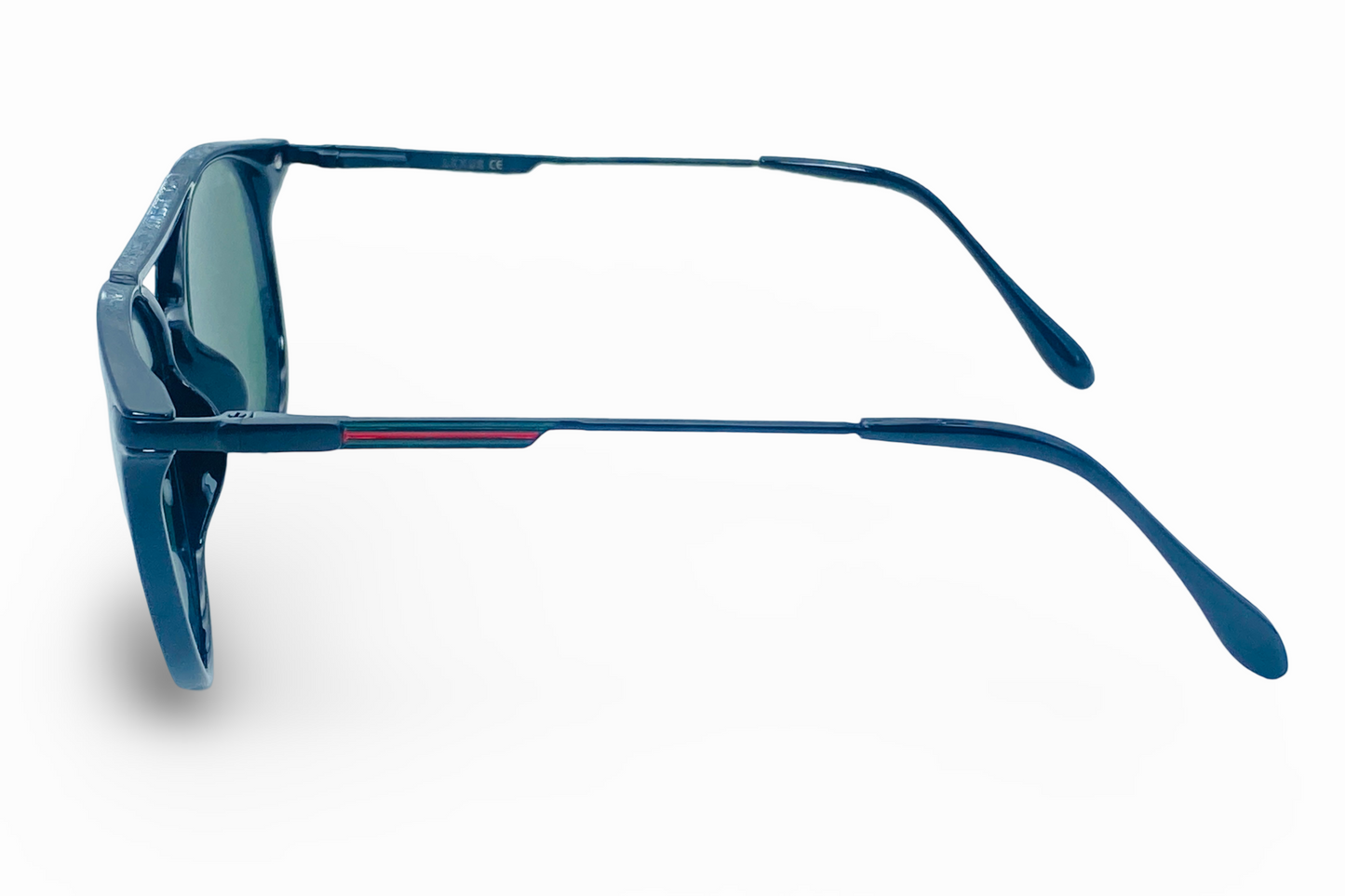 Lexus Unisex Double Bar  Polarised Sunglasses Black