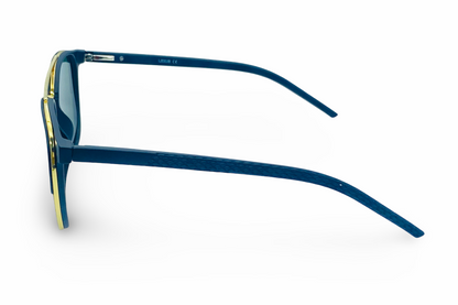 Lexus Unisex Double Bar Polarised Sunglasses Black