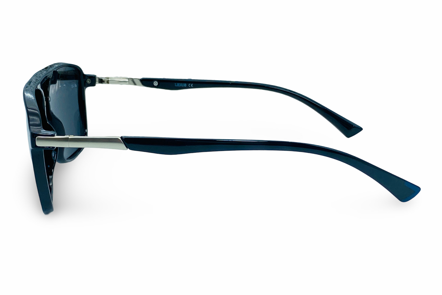 Lexus Unisex Double Bar Polarised Sunglasses Black