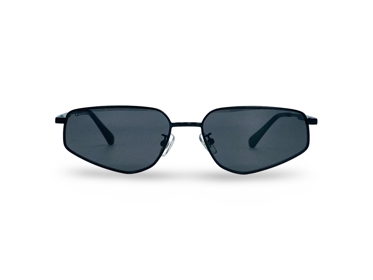 Lexus Unisex Geometric Sunglasses Black