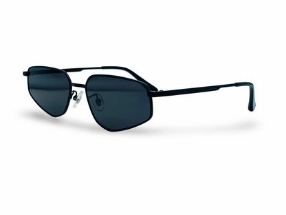 Lexus Unisex Geometric Sunglasses Black