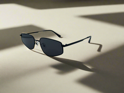 Lexus Unisex Geometric Sunglasses Black