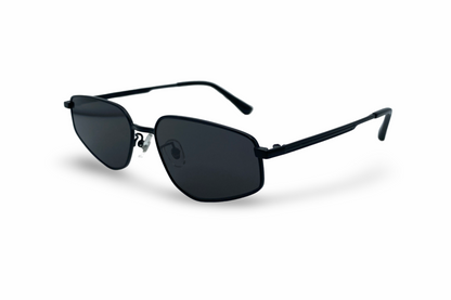 Lexus Unisex Geometric Sunglasses Black