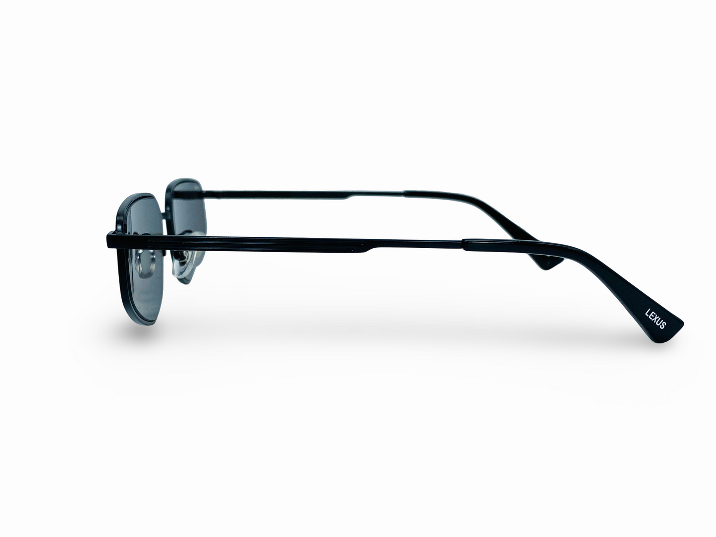 Lexus Unisex Geometric Sunglasses Black