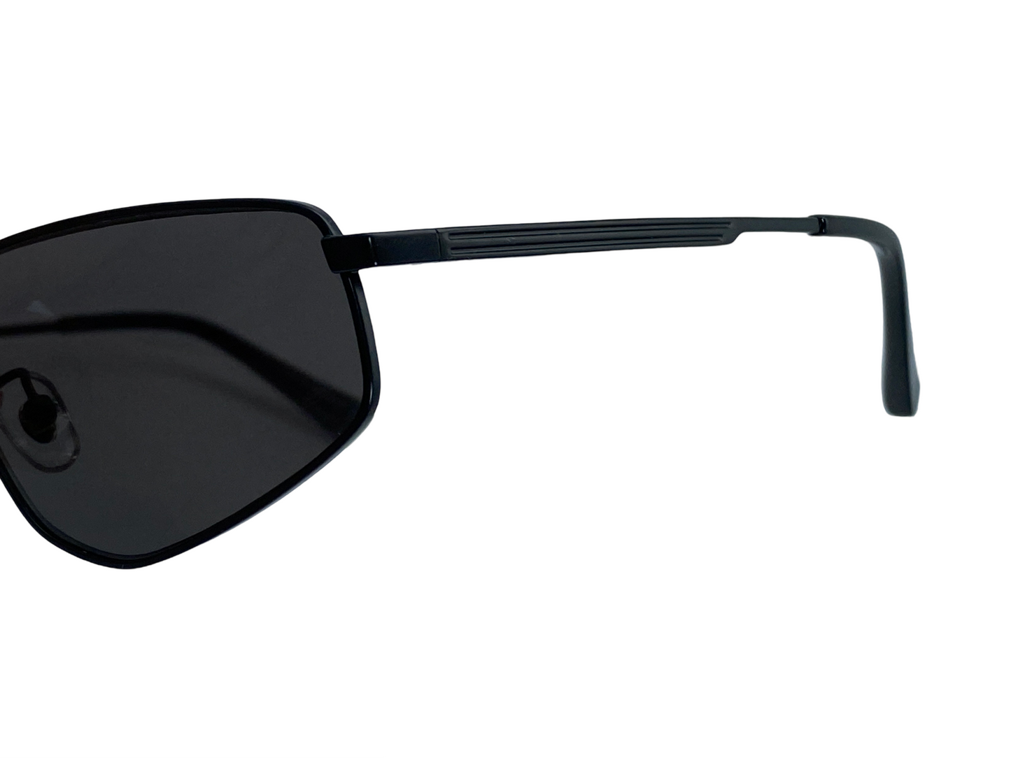 Lexus Unisex Geometric Sunglasses Black