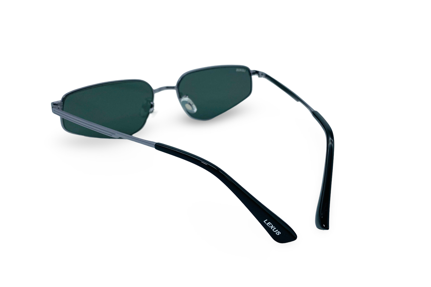 Lexus Unisex Geometric Sunglasses Gunmetal