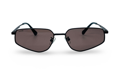 Lexus Unisex Geometric Sunglasses Brown