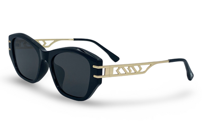 Lexus Ladies Cat Eye Sunglasses Black