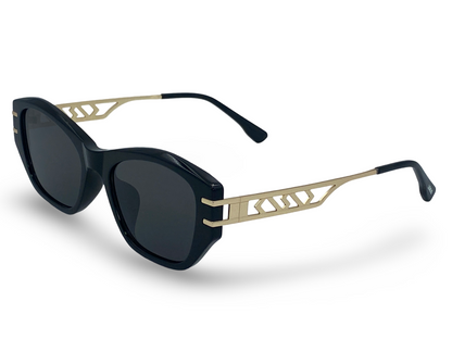 Lexus Ladies Cat Eye Sunglasses Black