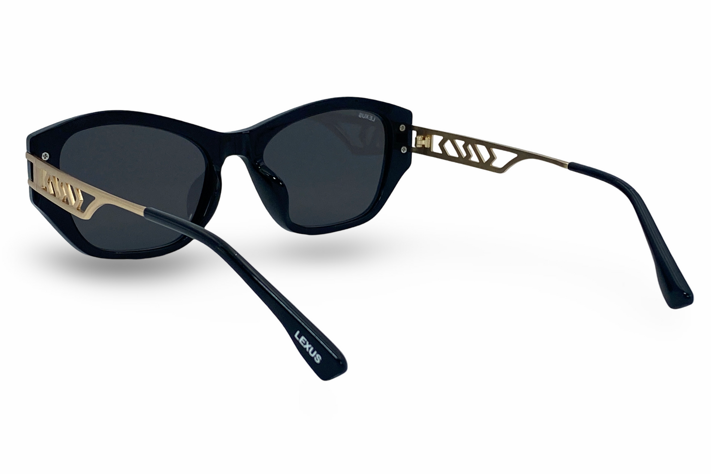 Lexus Ladies Cat Eye Sunglasses Black