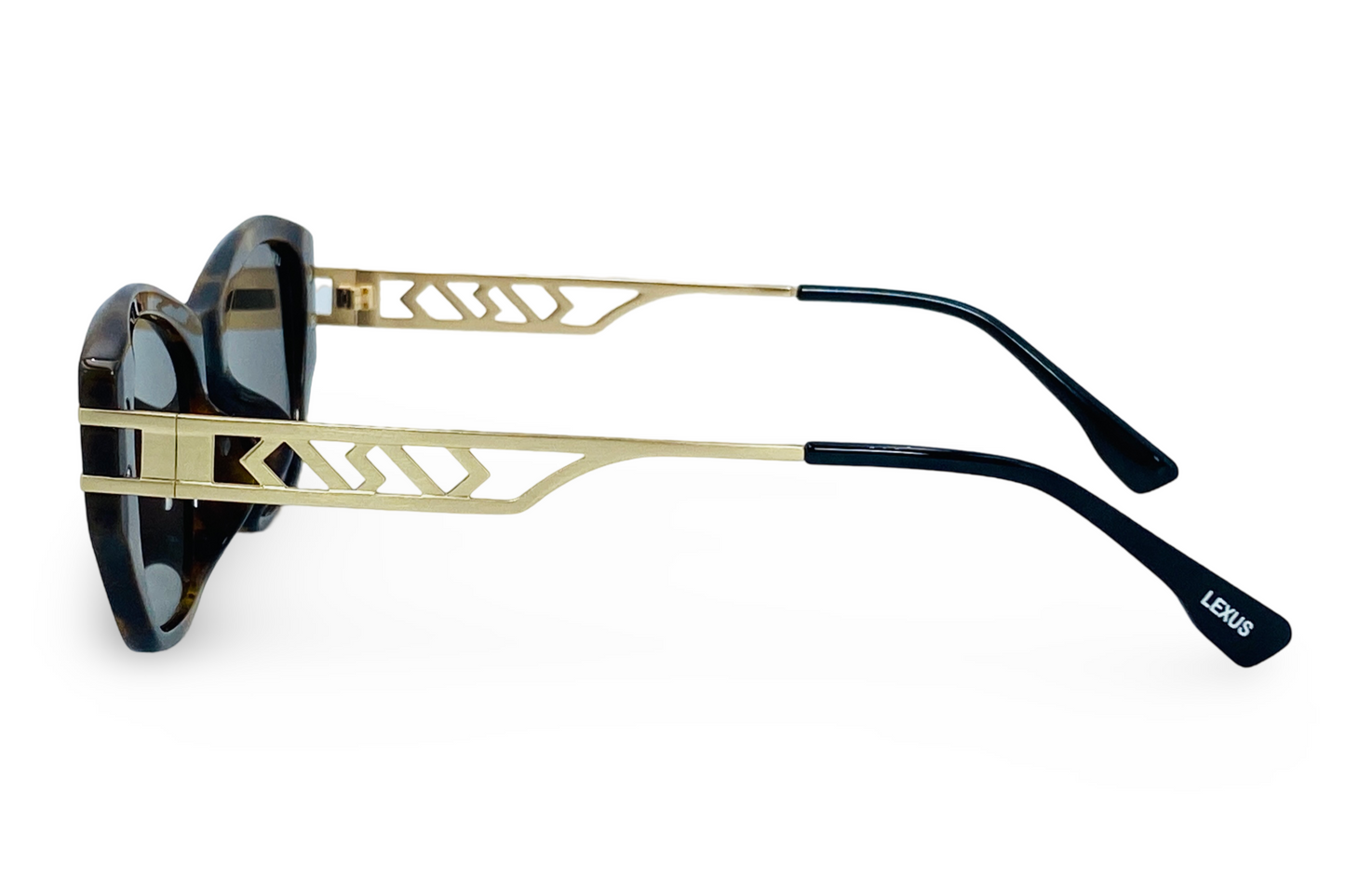 Lexus Ladies Cat Eye Sunglasses Black