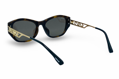 Lexus Ladies Cat Eye Sunglasses Black