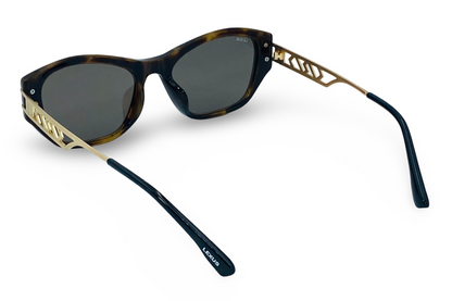 Lexus Ladies Cat Eye Sunglasses Black