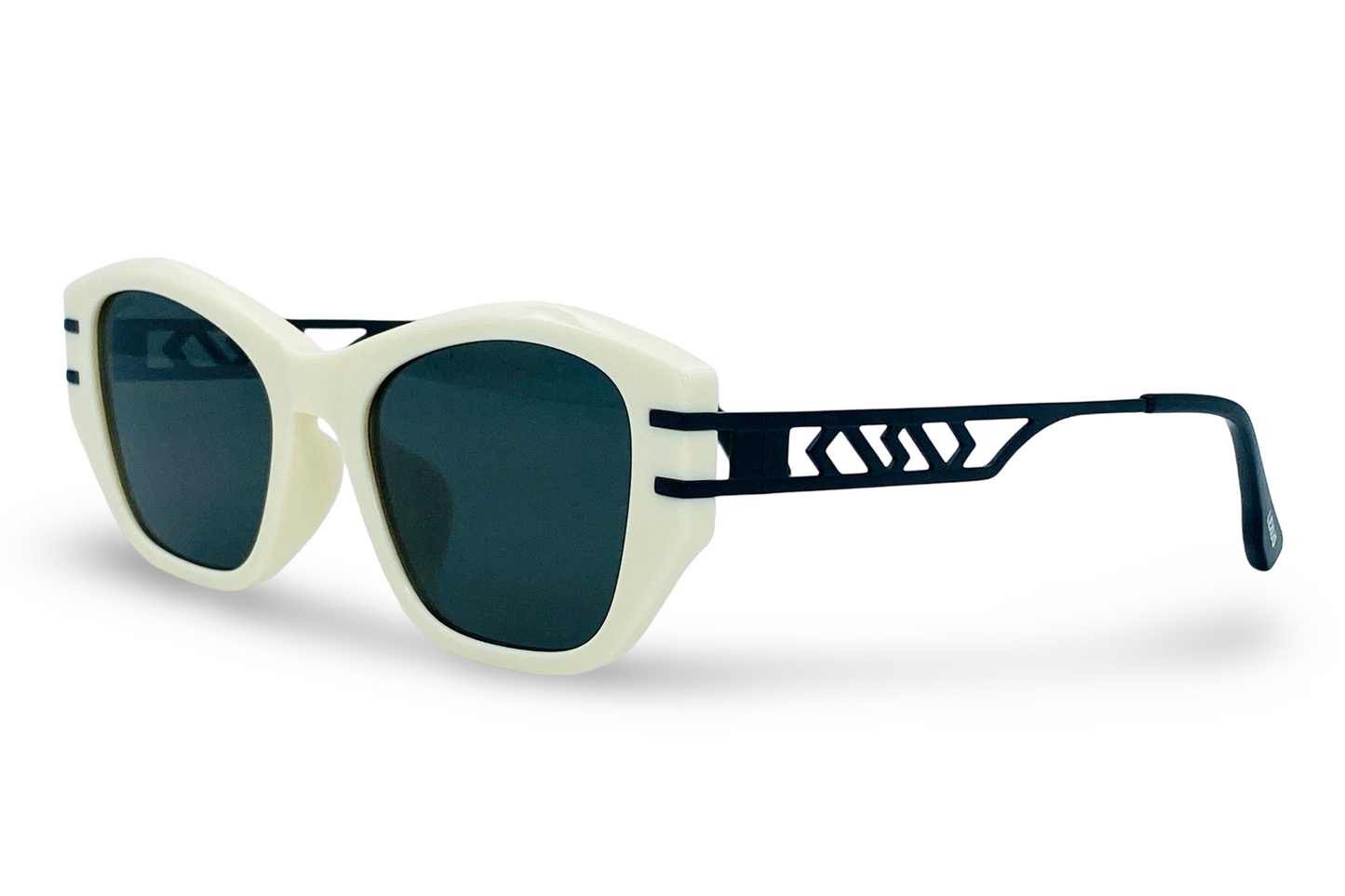 Lexus Ladies Cat Eye Sunglasses Cream