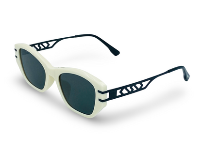 Lexus Ladies Cat Eye Sunglasses Cream