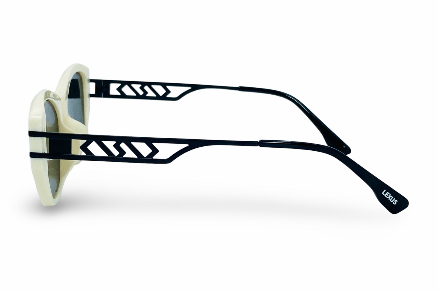 Lexus Ladies Cat Eye Sunglasses Cream