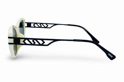 Lexus Ladies Cat Eye Sunglasses Cream