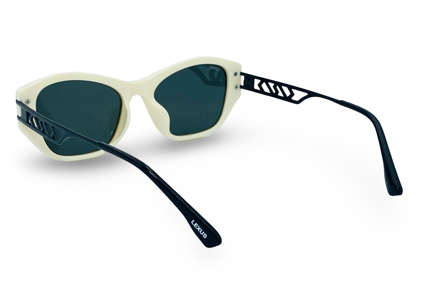 Lexus Ladies Cat Eye Sunglasses Cream