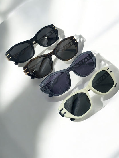 Lexus Ladies Cat Eye Sunglasses Grey