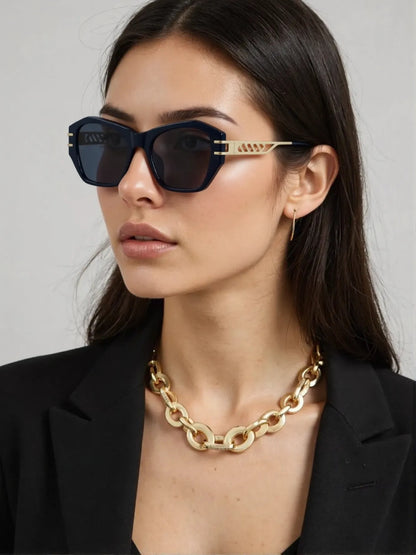 Lexus Ladies Cat Eye Sunglasses Black